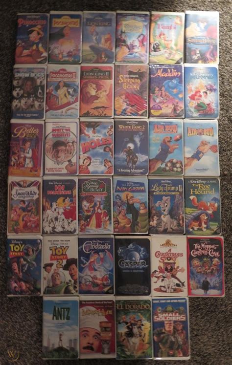 Disney Dreamworks Vhs Lot Images And Photos Finder