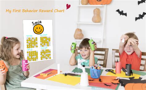 Behavior Reward Chart 2 Boards With 308 Smile Stickers To