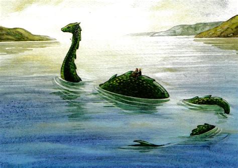 Loch Ness Monster Concept Art