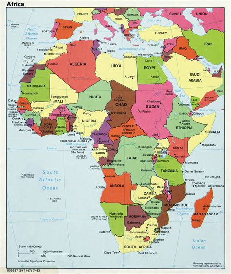 Maps Of Africa And African Countries Political Maps Administrative