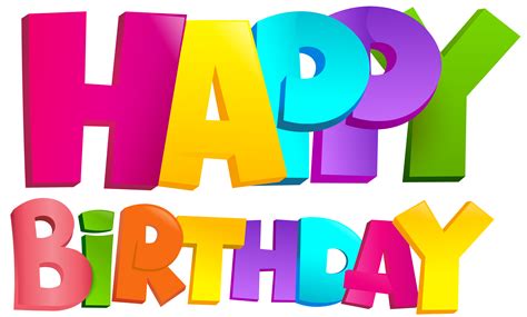 Clipart Design Happy Birthday Clipart Design Happy Birthday