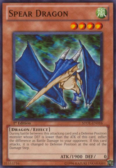 5.0 out of 5 stars. Spear Dragon - Yu-Gi-Oh! - It's time to Duel!