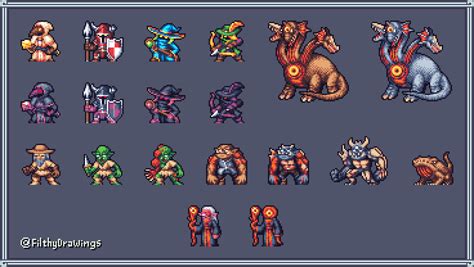 Artstation Rpg Sprites