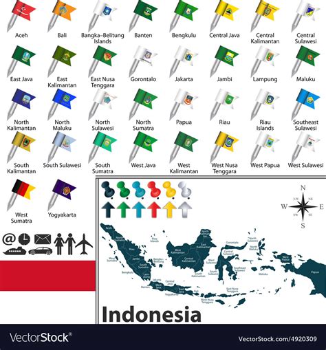 The Indonesian Flag Map A Visual Representation Of Unity And Diversity