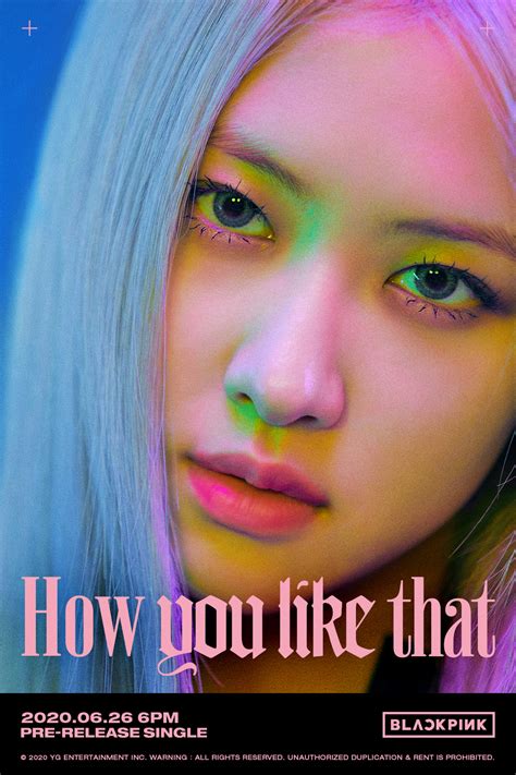 Blackpink Drop New Set Of Title Posters For How You Like Thatand