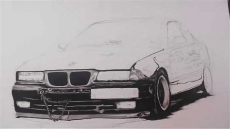 Bmw Drawing Hapo Rat Style E36 Youtube