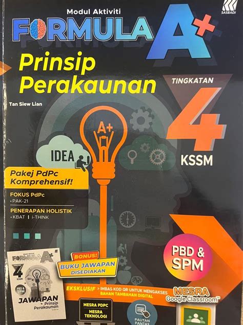 Mesra Digital Prinsip Perakaunan Tingkatan 4 Jawapan Jawapan Buku