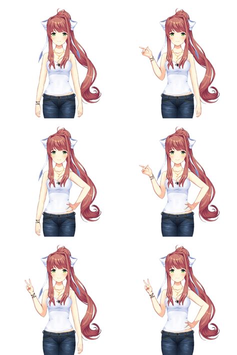 Monika Casual Sprites Rddlc