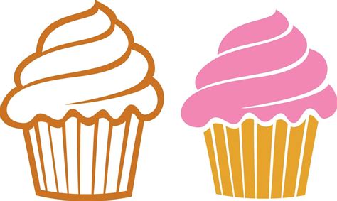 Cupcakes In Color 3192819 Vector Art At Vecteezy