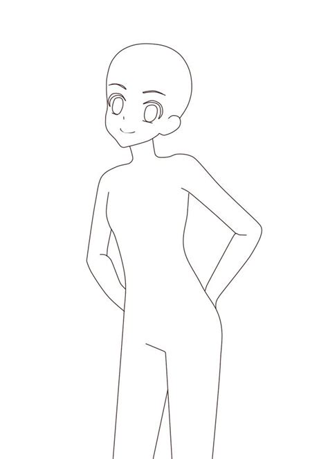 Anime Manga Girl Reference Drawing Base Drawing Anime Bodies