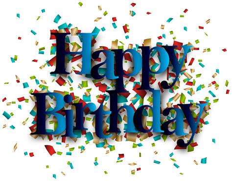 Happy Birthday Pic Art Png Clip Art Library