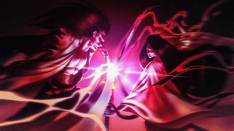 Artstation Zaraki Vs Unohana Fan Art