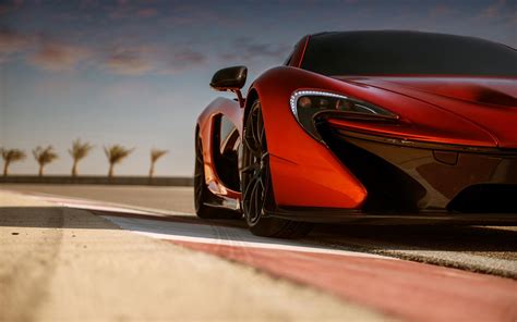 Ingyenes Háttérképek Mclaren P1 Piros Autó Sportkocsi