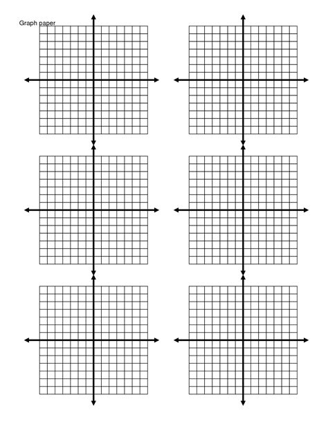 Free Printable Blank Graph Worksheets