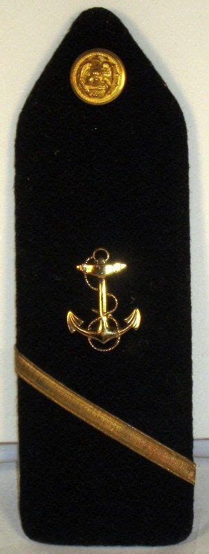 Midshipman 3rd Class Rank Insignia Shoulder Board Contemporary Us