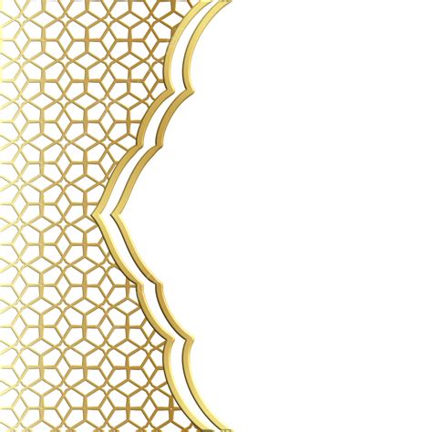 Golden Islamic Pattern Png Vector Psd And Clipart With Transparent