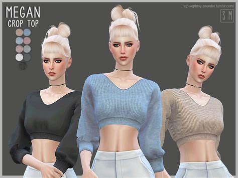 15 Cutest Crop Tops Cc For The Sims 4 Fandomspot Acentertainment