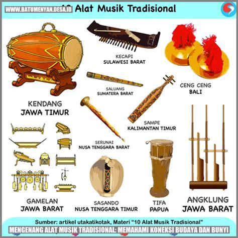 Mengenang Alat Musik Tradisional Memahami Koneksi Budaya Dan Bunyi