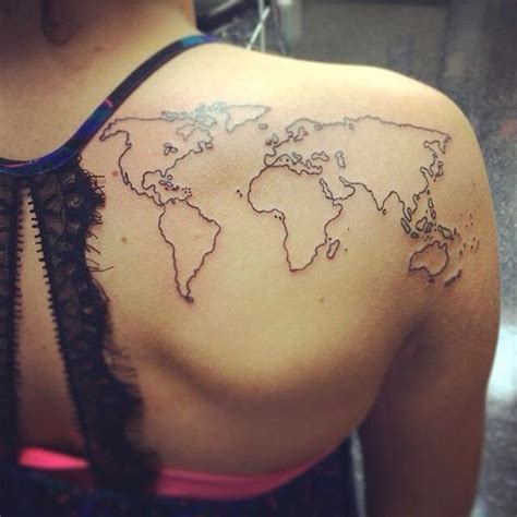 70 Awesome Map Tattoo Designs With Meaning Art And Design