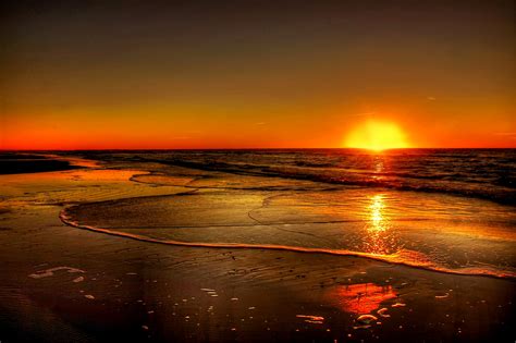 Free Photo Beautiful Sunset Beach Eve Evening Free Download Jooinn