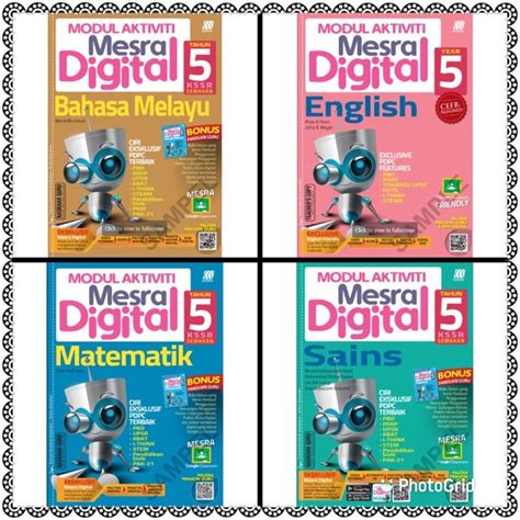 Buy Modul Aktiviti Mesra Digital Kssr Bahasa Melayu Tahun 4 Riset