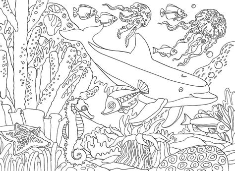 Free Printable Ocean Coloring Pages