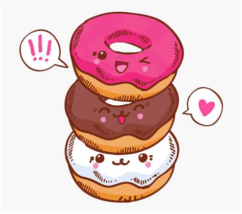 Donut Clipart Kawaii Clip Art Donuts Clip Art Kawaii Donut Clipart