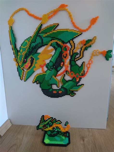 Pokemon 47 Mega Rayquaza Mini By Magicpearls On Deviantart Diy