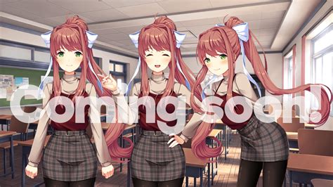 Casual Monika Mood Posing Tool Preview Ddlcmods