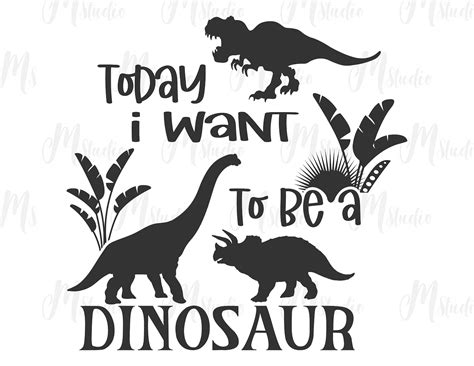 Dinosaur Svg Bundle Birthday Pack Jurassic Park Kids Etsy