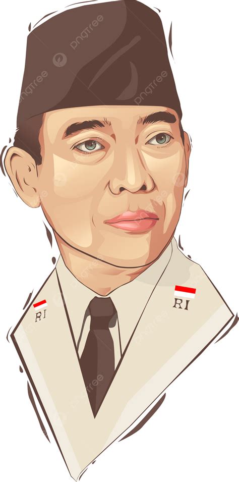 Soekarno Vector Png