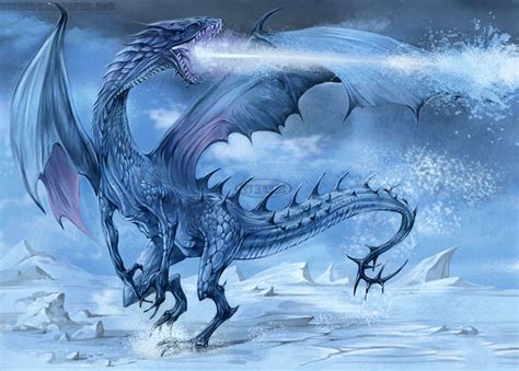 Fantasy Ice Dragons Wallpaper Cool Hd Ice Dragon Fantasy Dragon