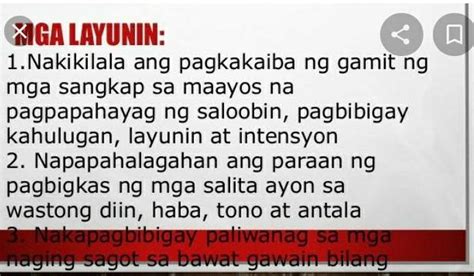 Mula Sa Ating Aralin Ano Ang Kahalagahan Ng Pagkakaroon Ng Sapat Na