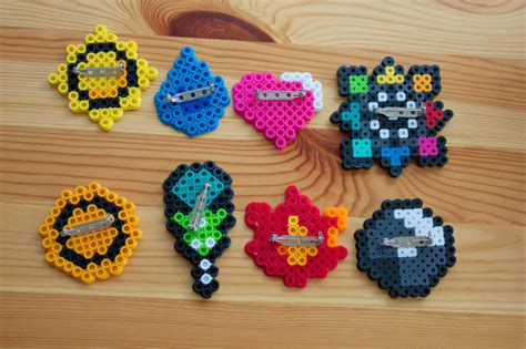 Perler Bead Poke Badges · How To Make A Pin Badge · Other On Cut Out Keep