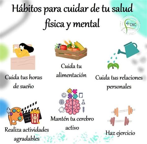 hábitos para cuidar tu salud física y mental Amor