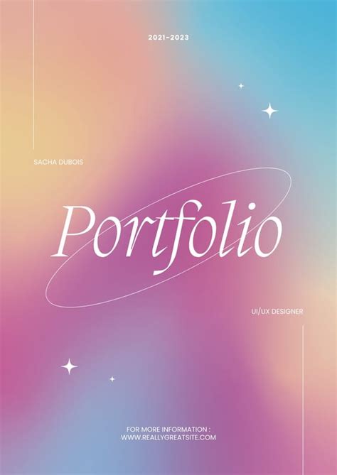 Free Portfolio Cover Page Templates To Use And Print Canva