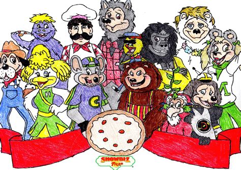 Chuck E Cheeses And Showbiz Pizza Chuck E Cheeses Fan Art