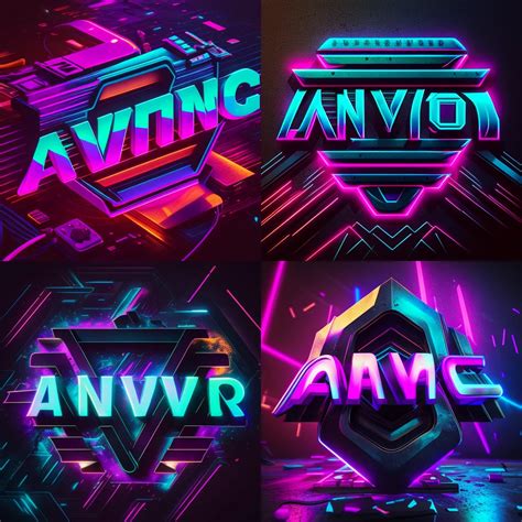 Prompt Synthwave Logo Arvnq Download Script For Ai Promptiai