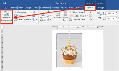 How To Remove Background From Picture In Word