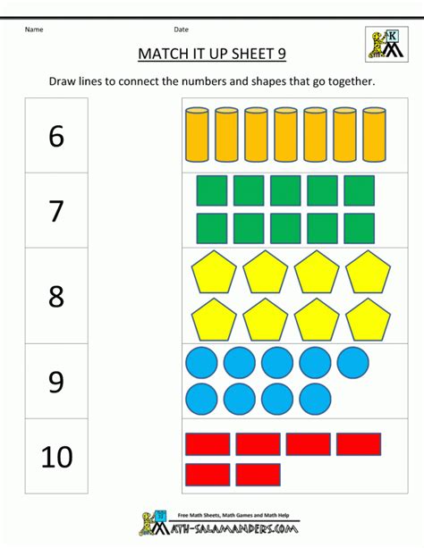 Kids Maths Activity Sheets