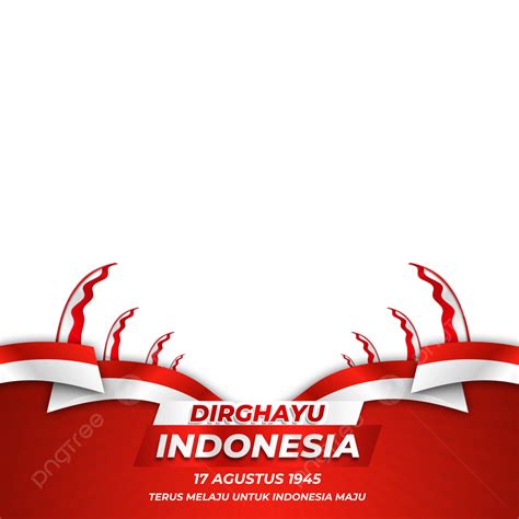 Greeting Card Of Hut Ri 79 With Frame Indonesia Independence Day 17