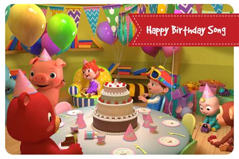 Happy Birthday Song Cocomelon Nursery Rhymes And Kids Songs