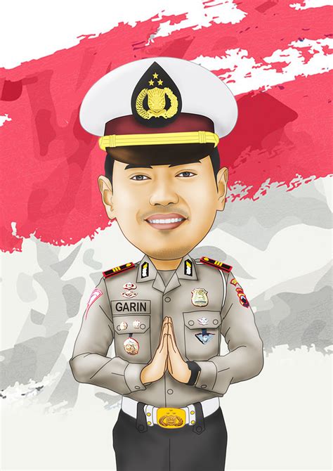 Karikatur Polisi Lalu Lintas