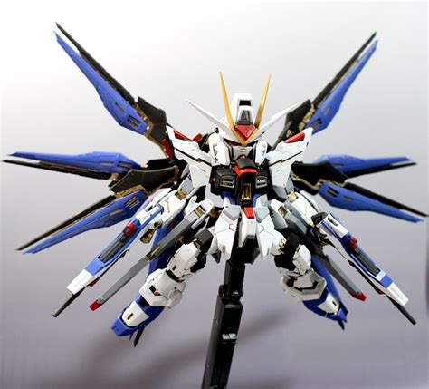 Custom Build Sd X Rg 1144 Strike Freedom Gundam