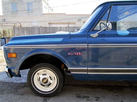 1969 Chevrolet Custom C10 Lwbfleetsideall Originalno Rustsurvivor