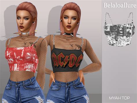 The Sims Resource Belaloalluremyah Top