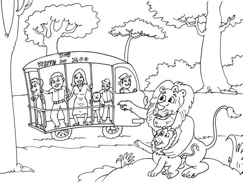 Zoo 29 Coloriages Animaux Zoo