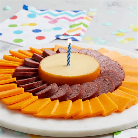 birthday summer sausage and cheese t box 57 99 hickory farms