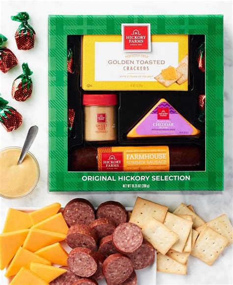 hickory farms original hickory selection meat and cheese t set and reviews food and gourmet ts