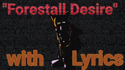 Forestall Desire With Lyrics Fnf Vs Requital Tails Youtube